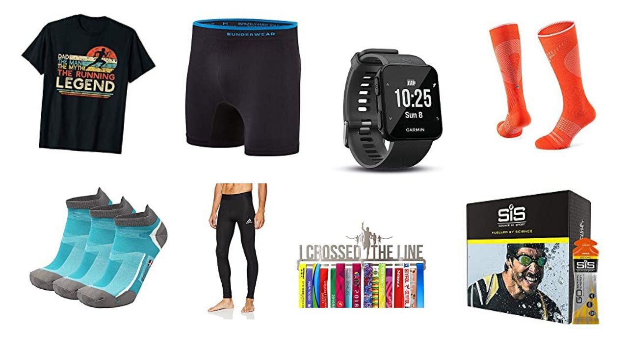 Running gifts for him - product recommendations (as seen in the article)