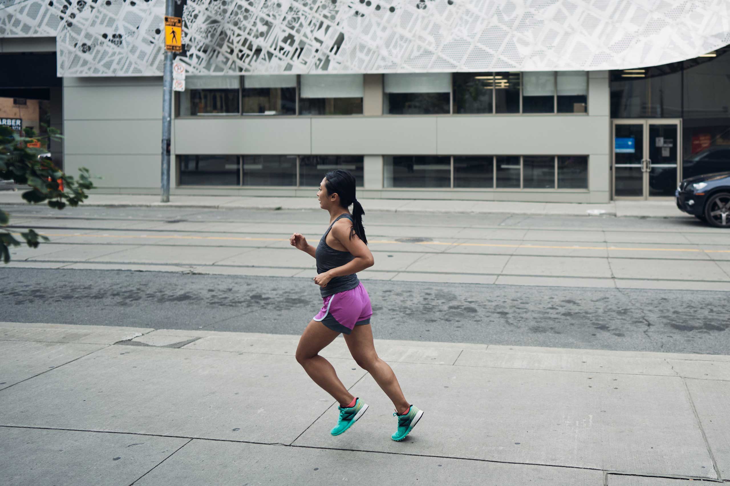 Woman jogging