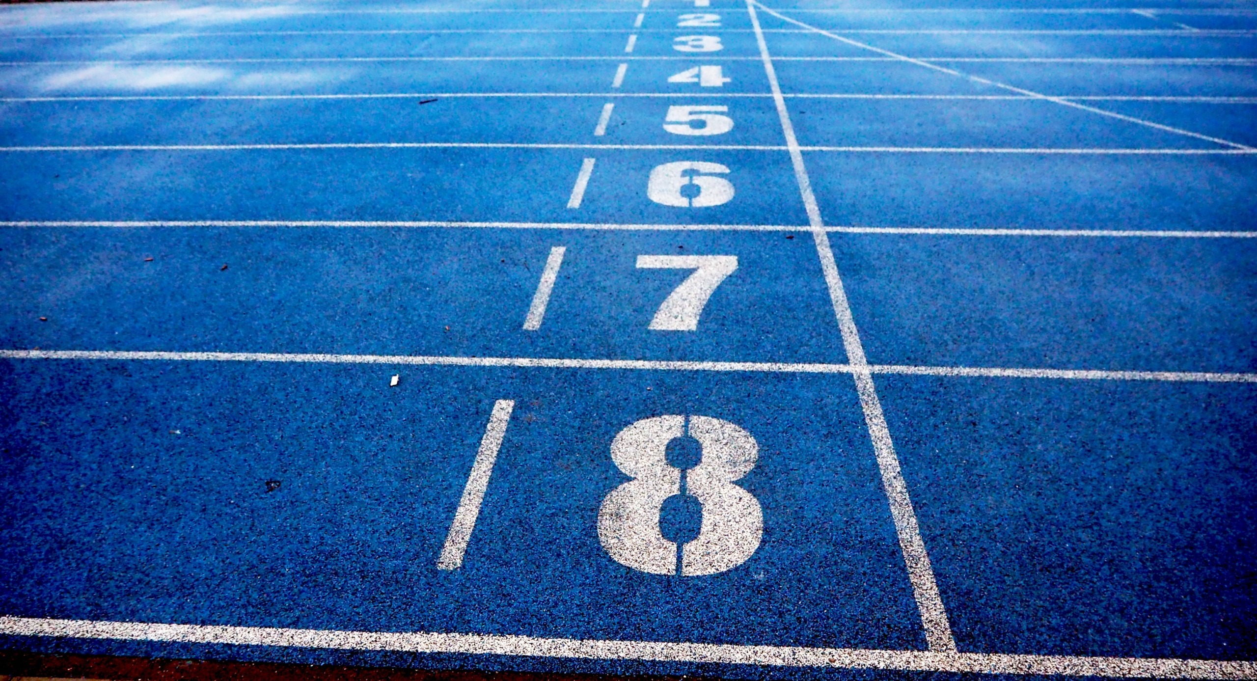 Picture of an indoor running track