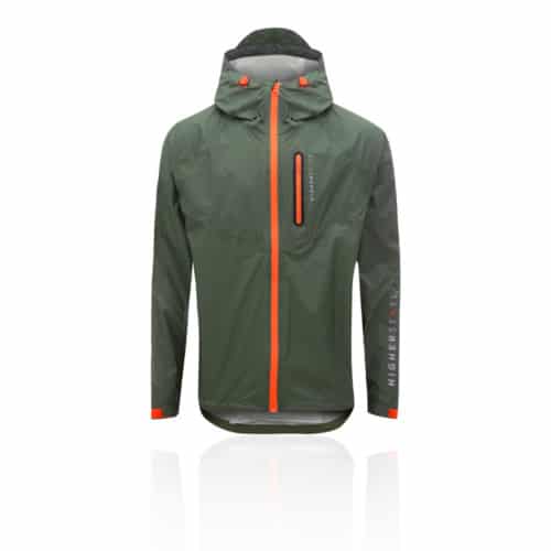 Higher State waterproof trail reflective running jacket