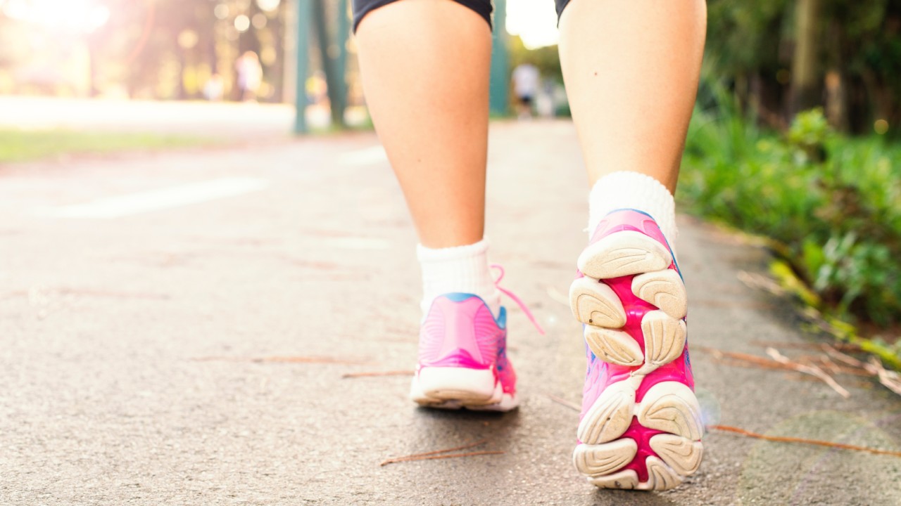 Woman walking