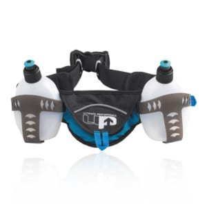 Ultimate Performance running belt with water bottles